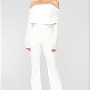 kendall jenner white jumpsuit fashion nova